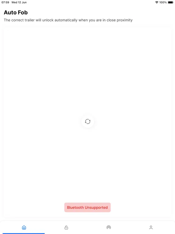 Admiral Access iPad Screenshots